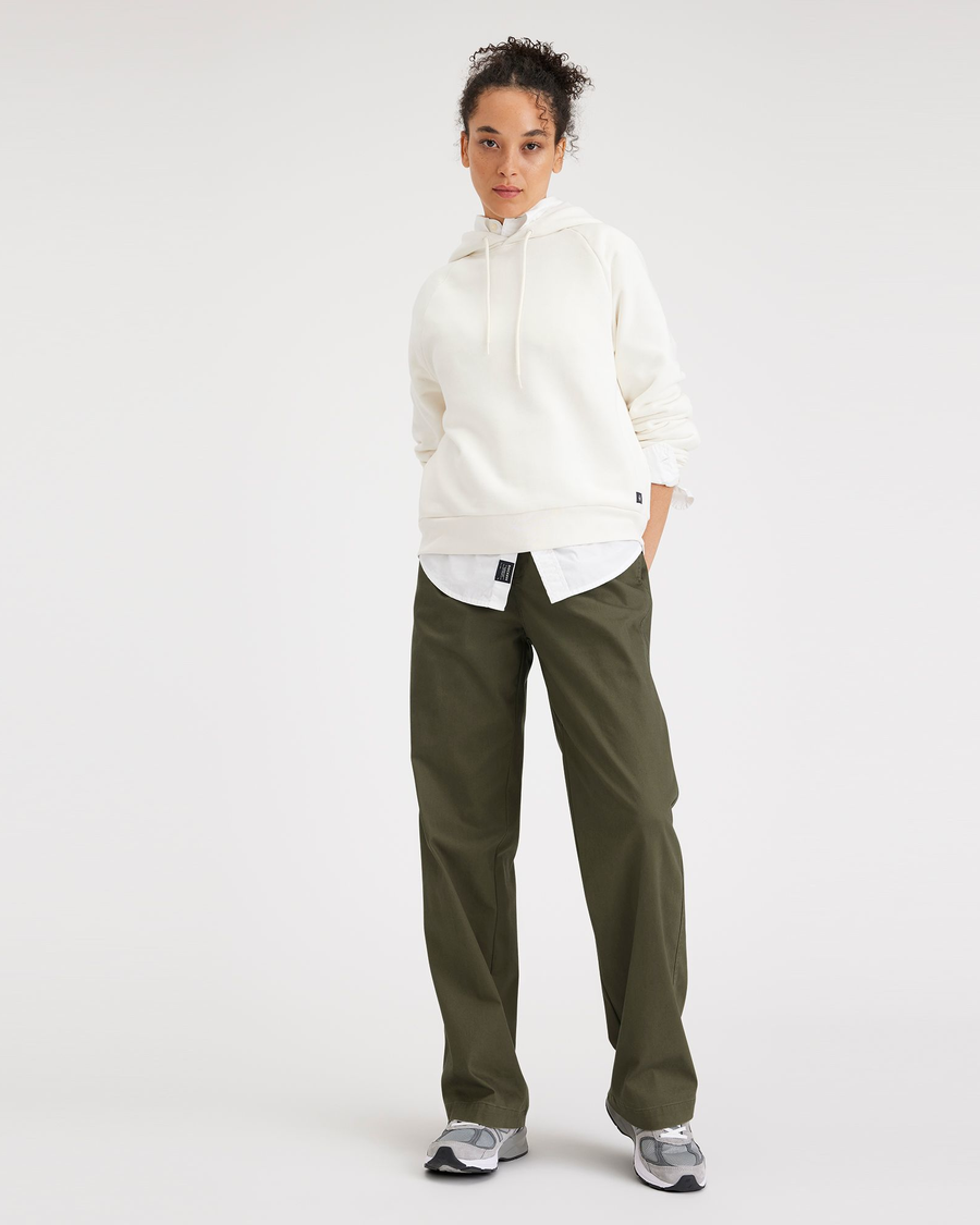 (image for) High-End Original Khakis, Pleated, High Wide Fit